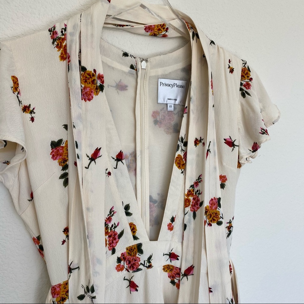 Privacy Please X Revolve Goodwin Creme Romper | XS - Picture 4 of 16